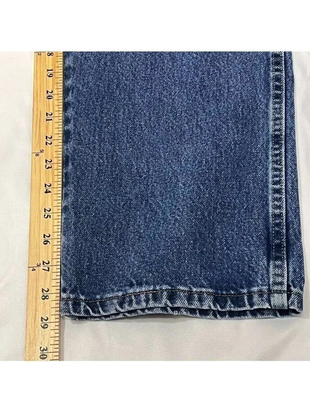 WRANGLER Men's Size 40x30 Regular Fit Straight Leg Denim Jeans